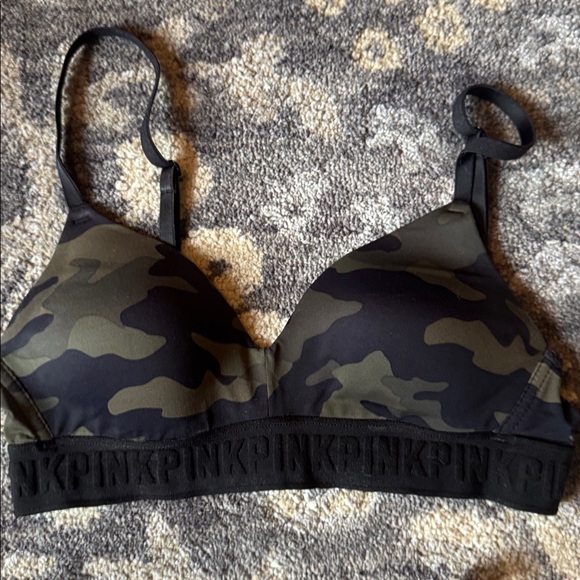 Pink by Victoria’s Secret Bra Set - Camo, Blue, and Gray - Picture 4 of 10